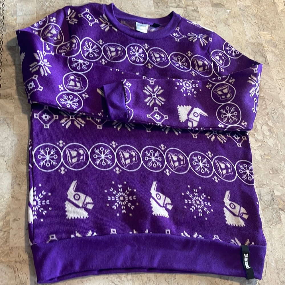 Fortnite sweater! Never been worn